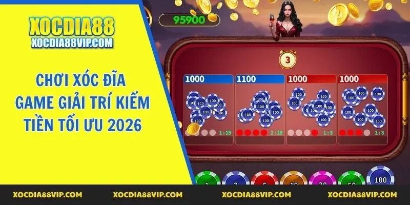 Xóc đĩa là trò chơi phổ biến tại Việt Nam